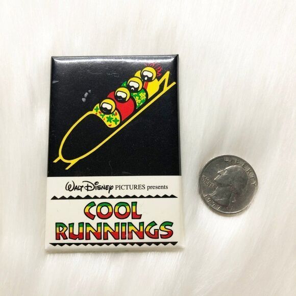 🔮 5/$25 90s Vintage Disney Cool Runnings Pin - Picture 2 of 3